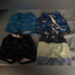 Boys swim trucks size 2T